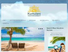 Tablet Screenshot of kumulani.com